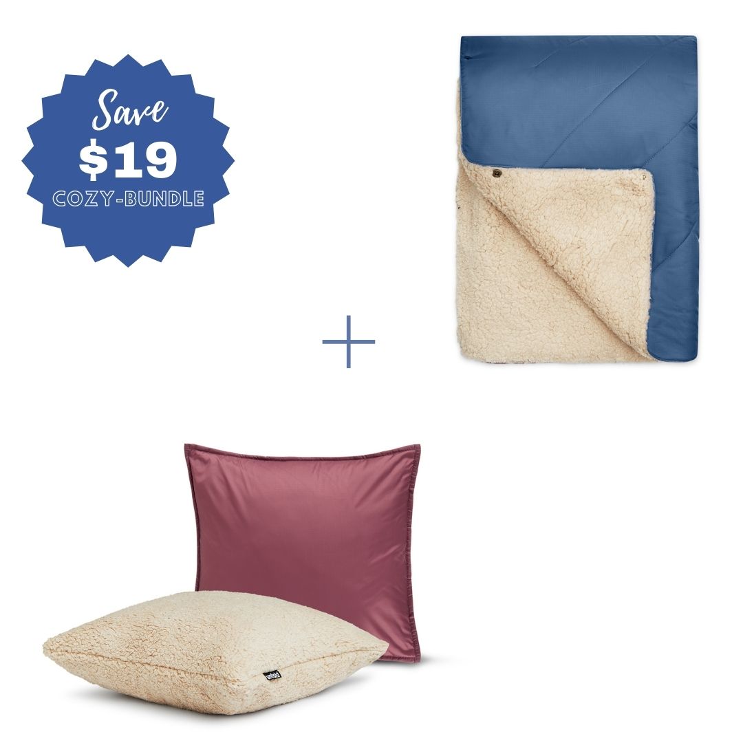 #color Pillowcase_berry #color Blanket_blue