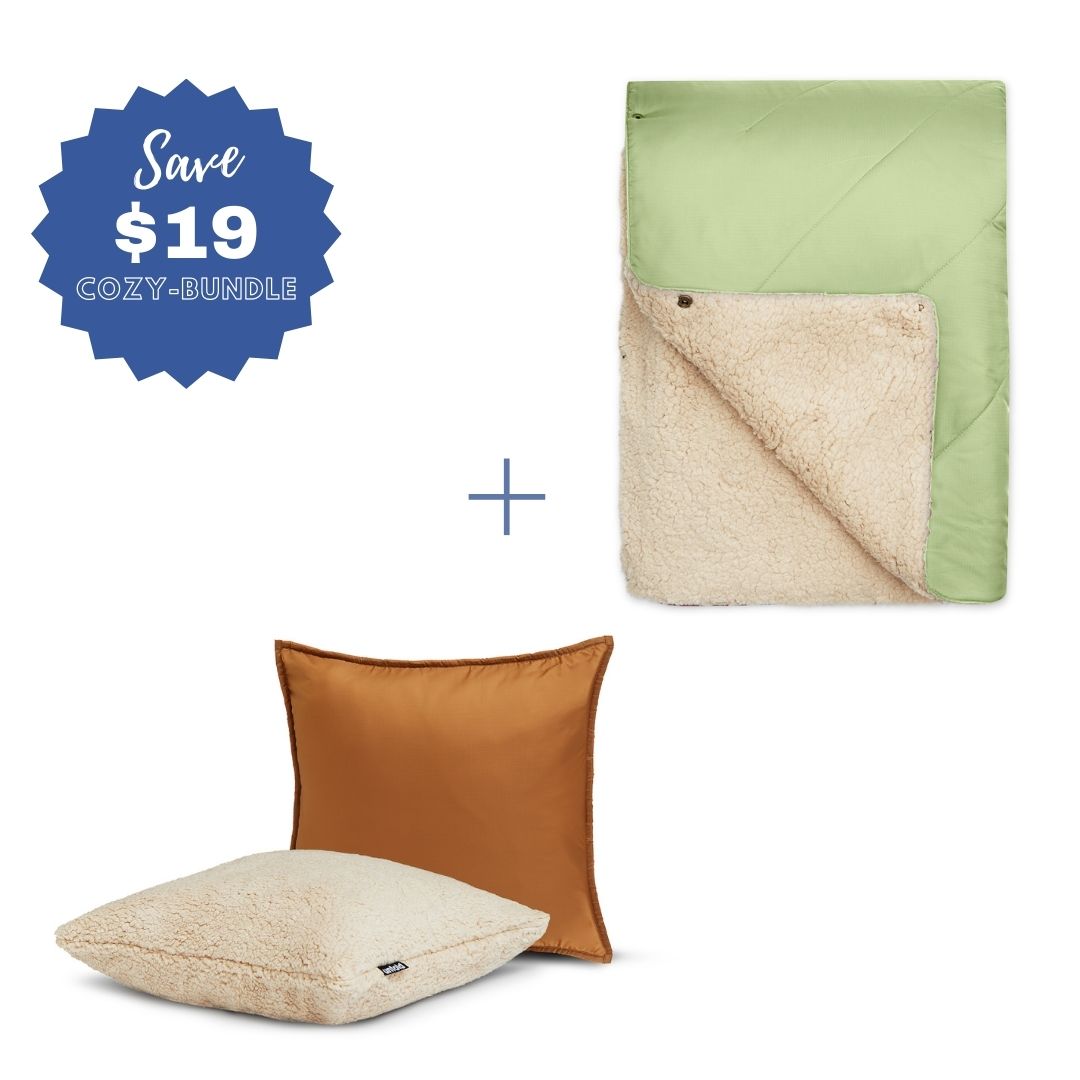 #Color Pillowcase_caramell #Color Blanket_sage