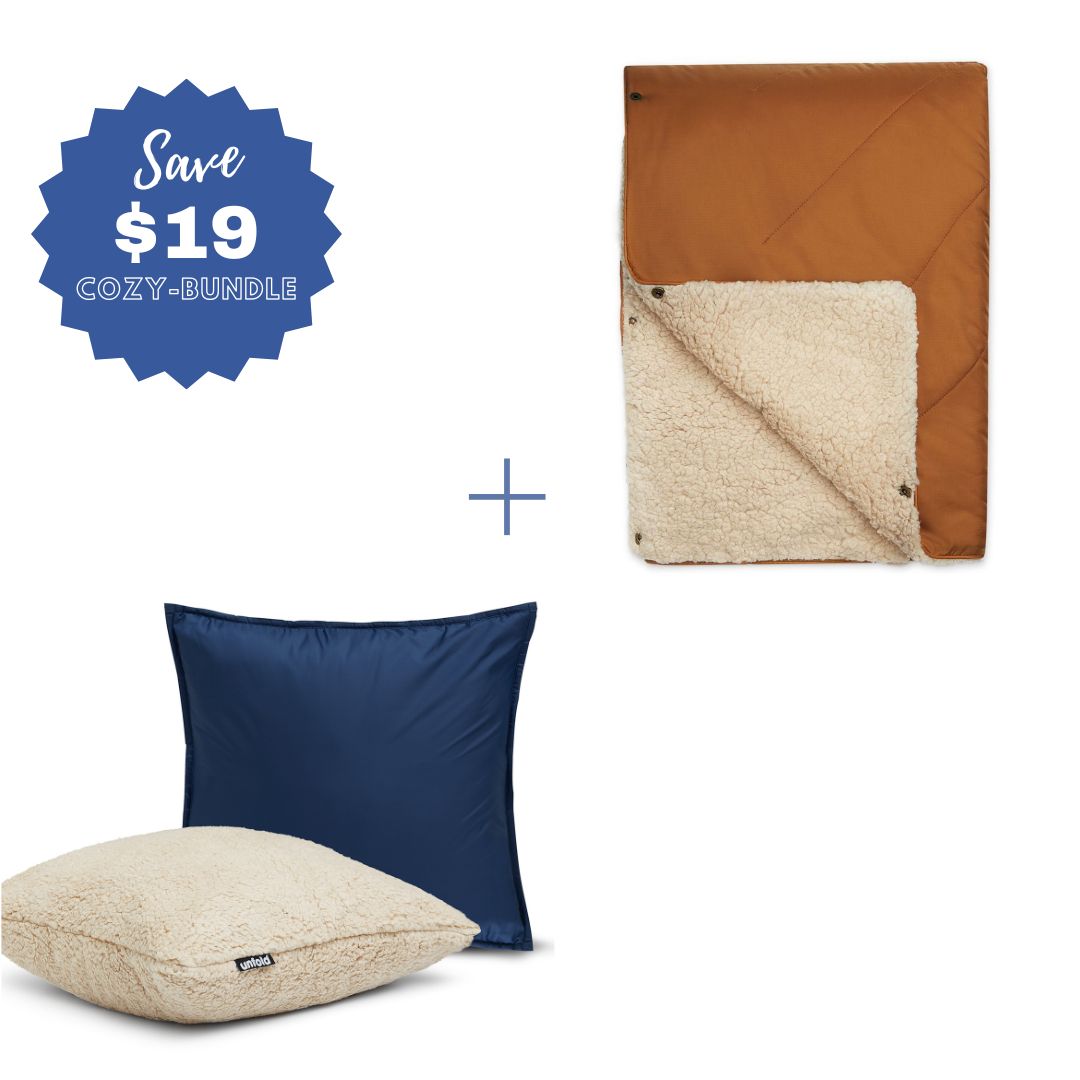 #Color Pillowcase_darkblue #Color Blanket_caramell