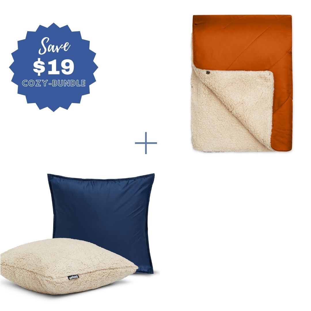 #Color Pillowcase_darkblue #Color Blanket_rust