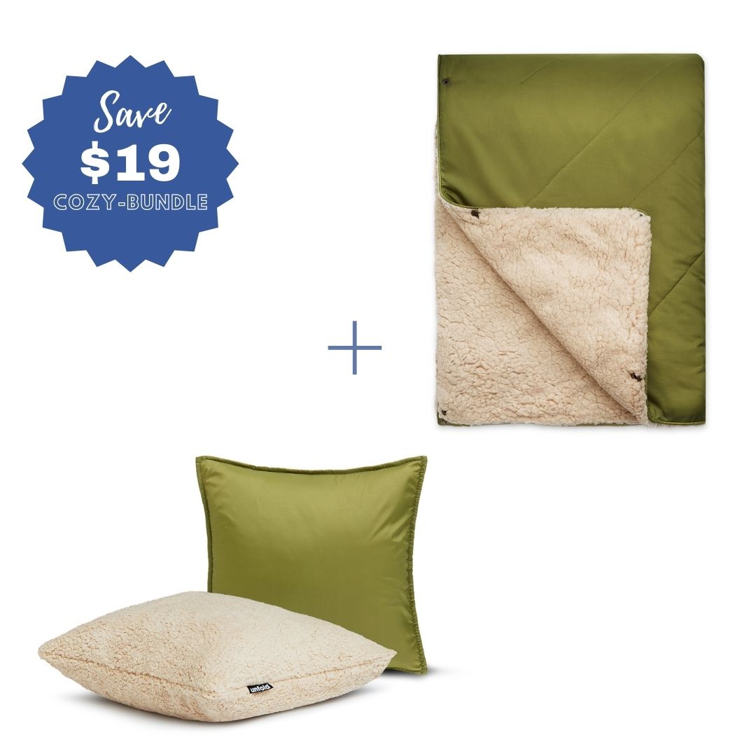#color Pillowcase_olive #color Blanket_olive