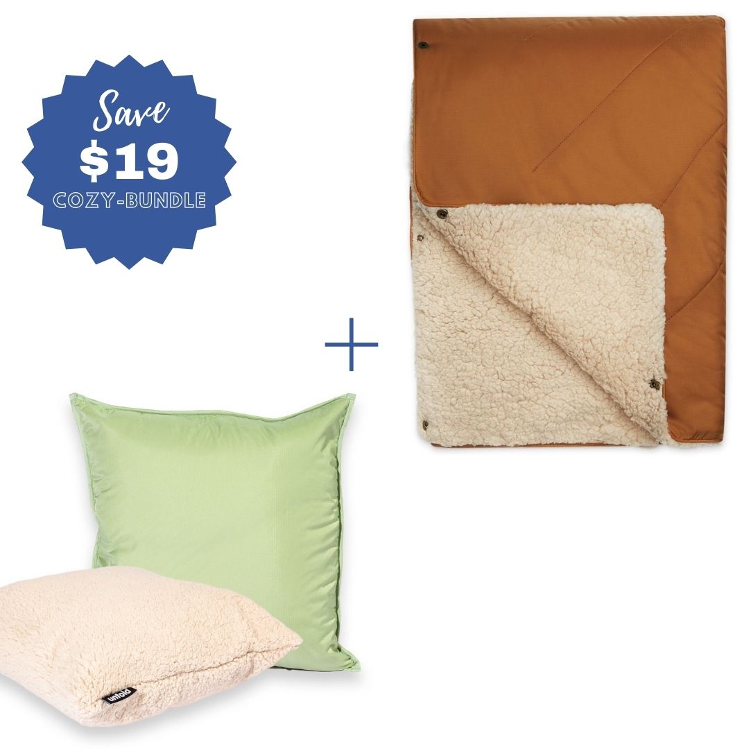 #color Pillowcase_sage #color Blanket_caramell