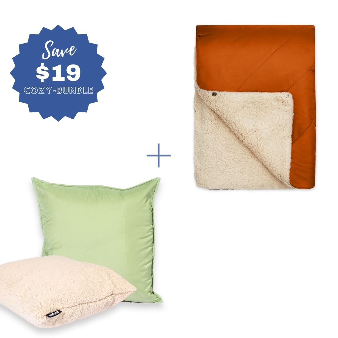 #color Pillowcase_sage #color Blanket_rust