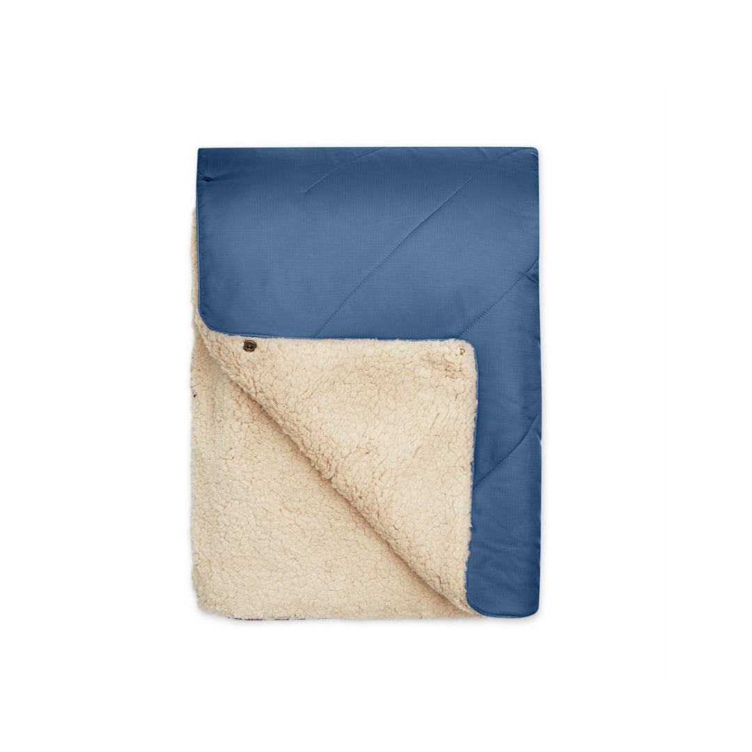 Warm cosy blanket soft, large & recycled